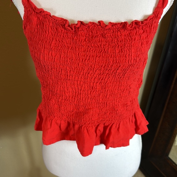 Red Ruffled Women's Top size medium
Sim and Sam - Picture 2 of 8